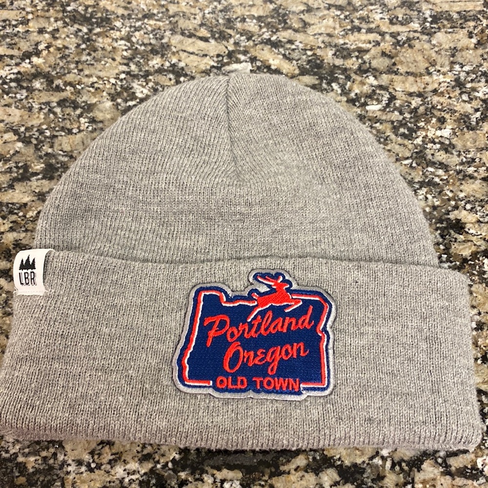 Portland Oregon beanie OLD TOWN